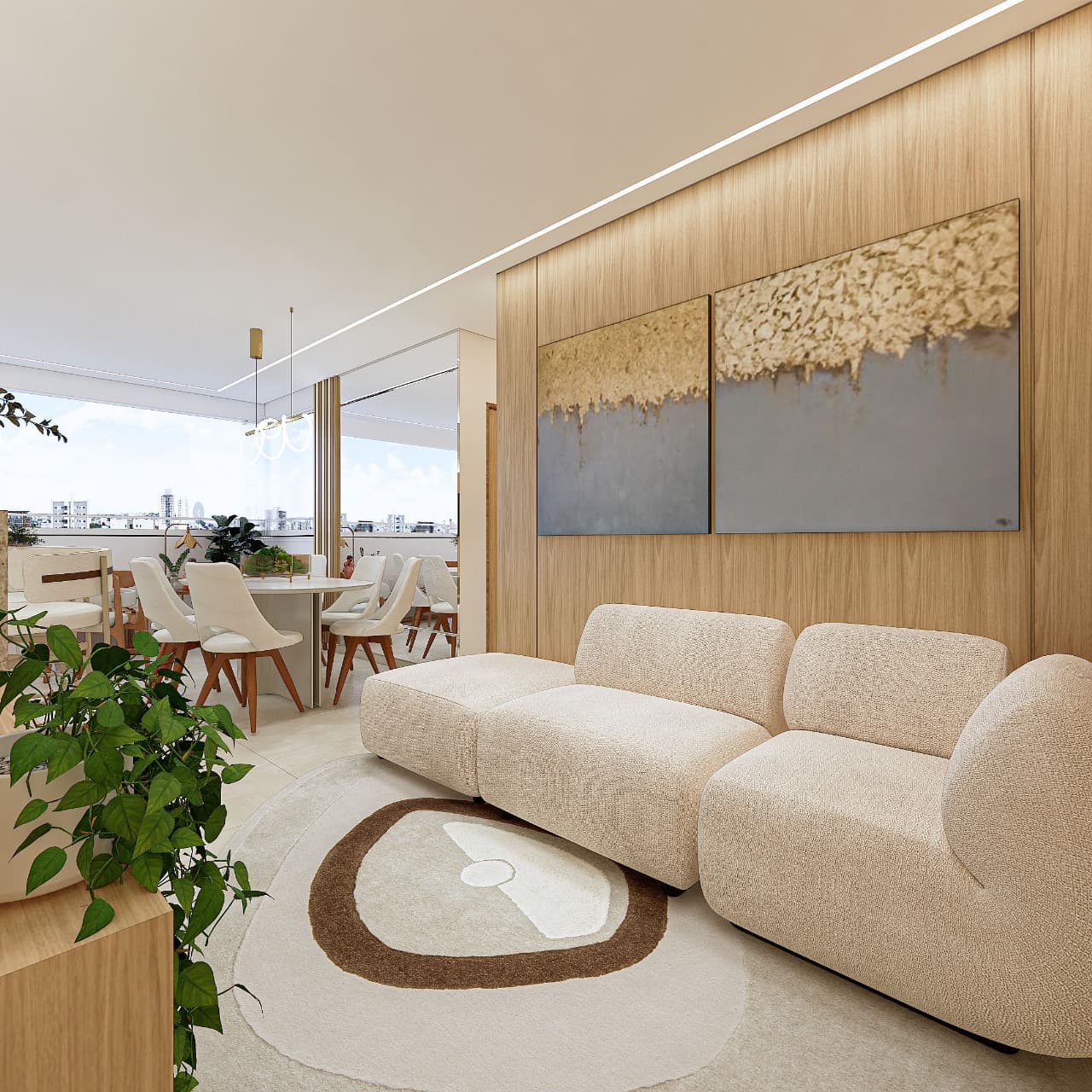 Apto 60 a 64m²